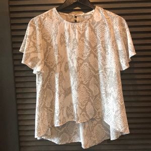 Buddy Love snake print top